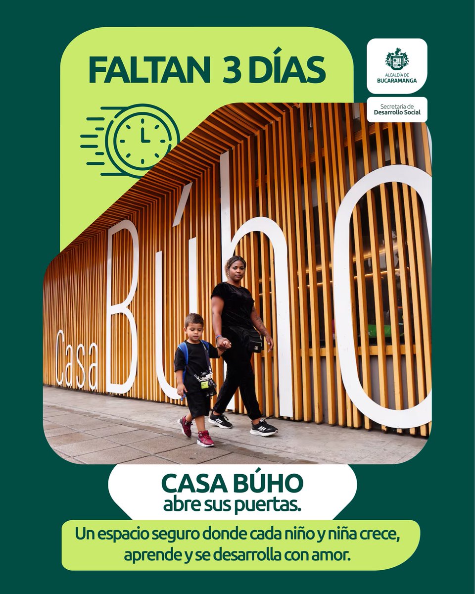 ¡👶🏻Estamos a pocos días! 

Casa Búho abre sus puertas para brindarles a nuestros niños y niñas un lugar seguro, donde el aprendizaje y el juego se convierten en herramientas para el desarrollo integral.