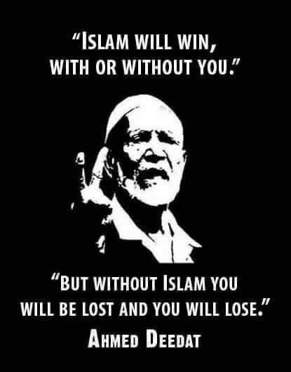 AlFarsi1201's tweet photo. “Islam will win, with or without you. But without Islam you will be lost and you will lose.” Ahmed Deedat

#EpsteinFiles https://t.co/3VzoaddLFr
