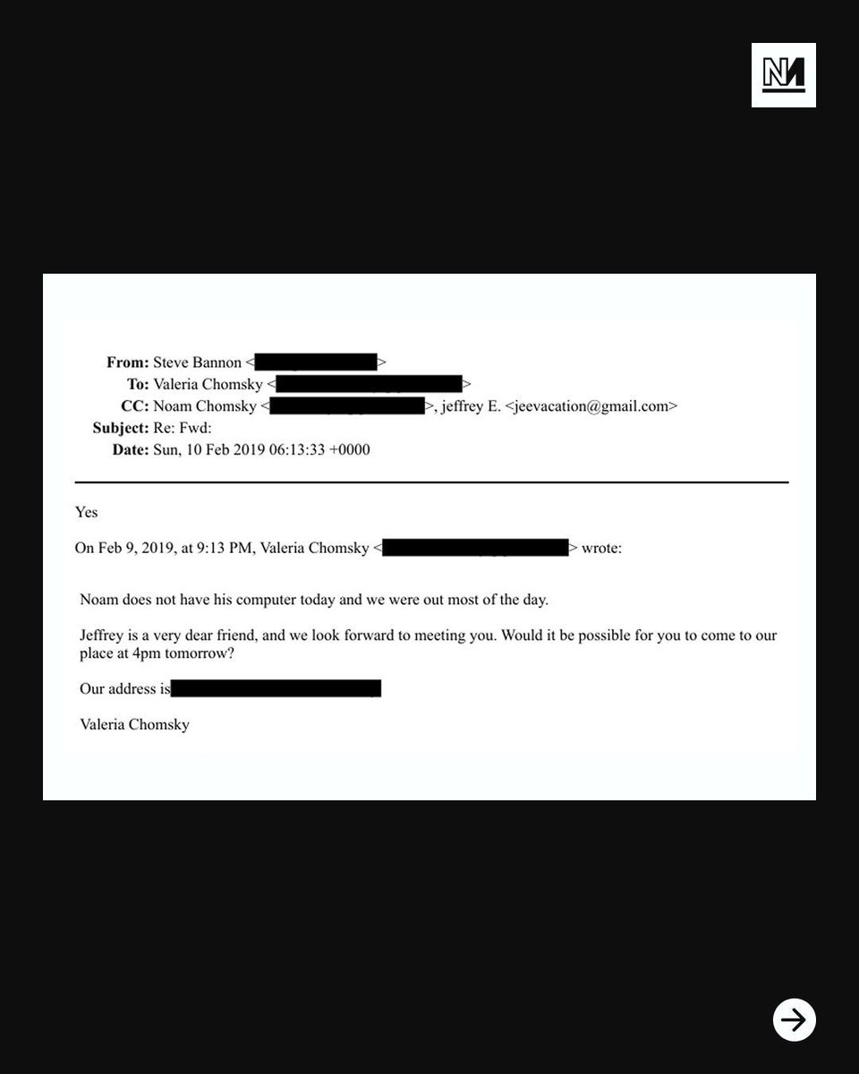 Noam Chomsky advised Jeffrey Epstein to “ignore” public scrutiny of his sex crimes, according to newly unsealed files which appear to show a close friendship between the two men.

Chomsky’s exchanges with the late paedophile financier, which span several years, are contained in a