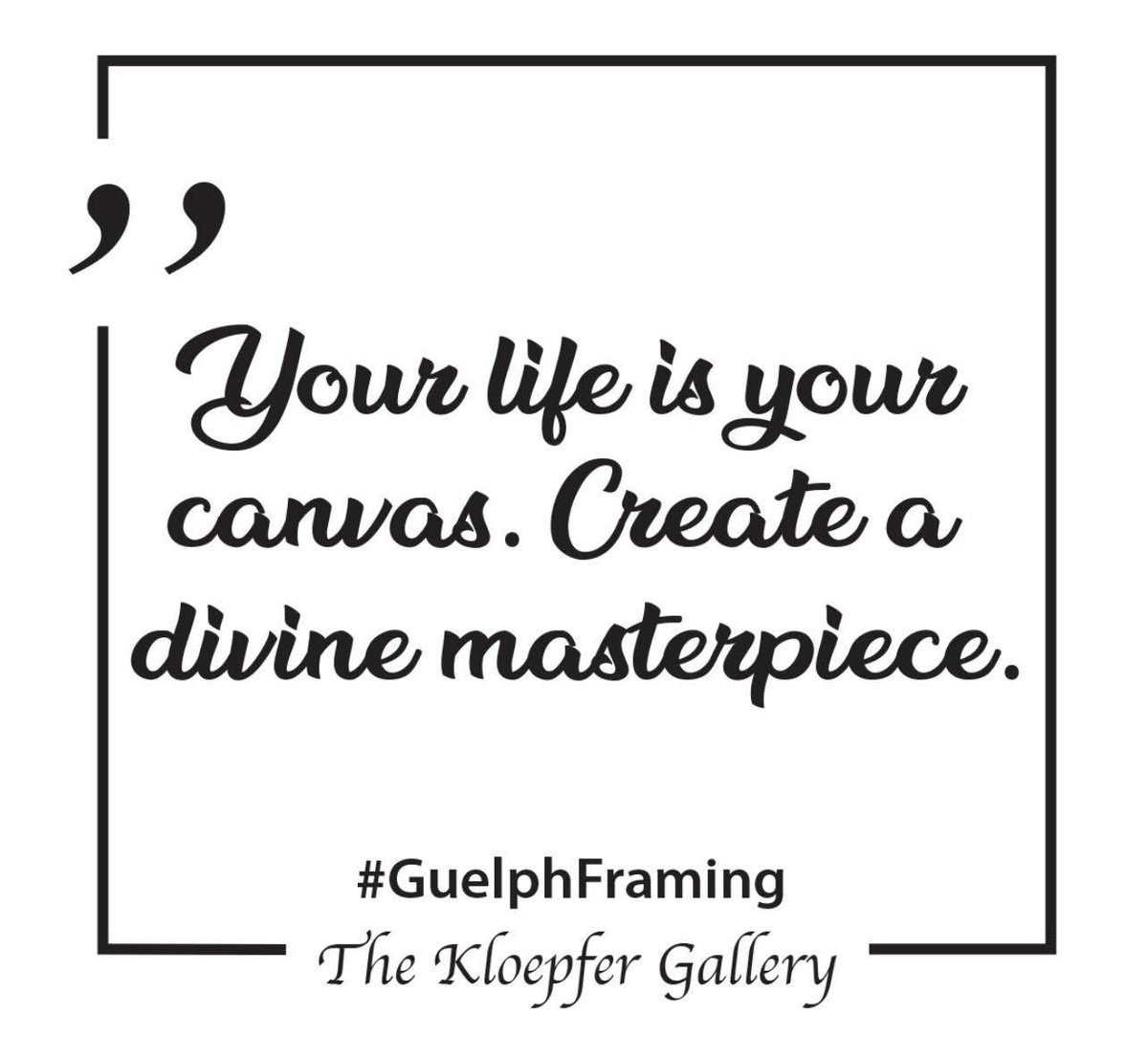 KloepferG's tweet photo. LIFE TELLS A STORY
πΌοΈ Our favourite thing to do is frame your artwork and your memories captured in photos!
Drop by the gallery today!
#GuelphFraming #Guelph #PictureFraming #SmallBusinessEveryDay #KloepferFramingGallery #GuelphArtists #NewFrames #ShopLocal https://t.co/IwYr5LZuY4
