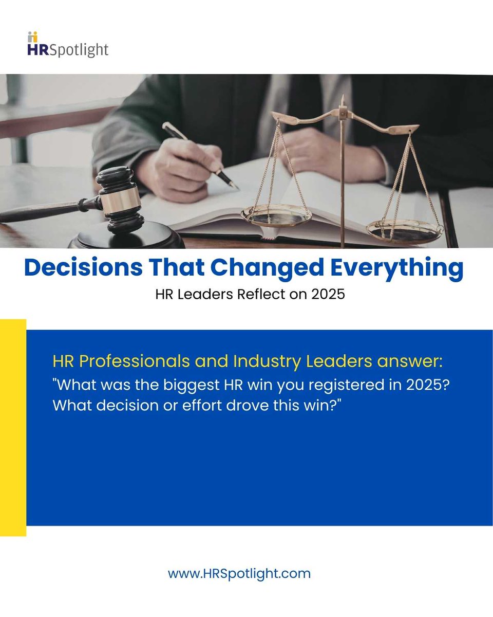 hr_spotlight's tweet photo. https://t.co/E7opTIIPM8 - Decisions That Changed Everything: HR Leaders Reflect on 2025

Visit https://t.co/glgGJc6Lg6 for comprehensive insights and resources in the HR space.

#HRSpotlight #HR #HR2026 #HRTips #HRWins #HRStrategy #SuccessStories #TalentManagement https://t.co/Ge5gF4X2io