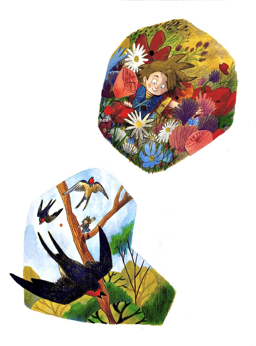 IanMorris_22's tweet photo. Petals rustled, birds warbled 🌸

There's something magical about refining my art - every tweak and adjustment brings me closer to my vision. I'm always excited to see where my illustrations will take me. Maybe you can guess what inspires me?

#illustration #picturebook #author https://t.co/5snDSK9lTF