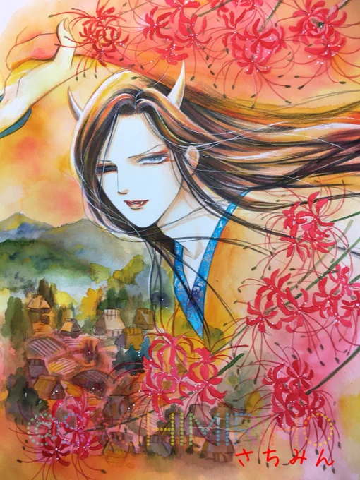 今年も節分に向けてウチの鬼さん達を撒いておきますので豆 (っ'-')╮=͟͟͞͞投げるなり 巻き寿司に巻くなり お好きにしてやって下され #節分 #節分イラスト #夢やしきへようこそ #さちみりほ