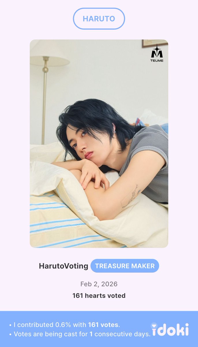 HARUTO VOTING TH tweet media