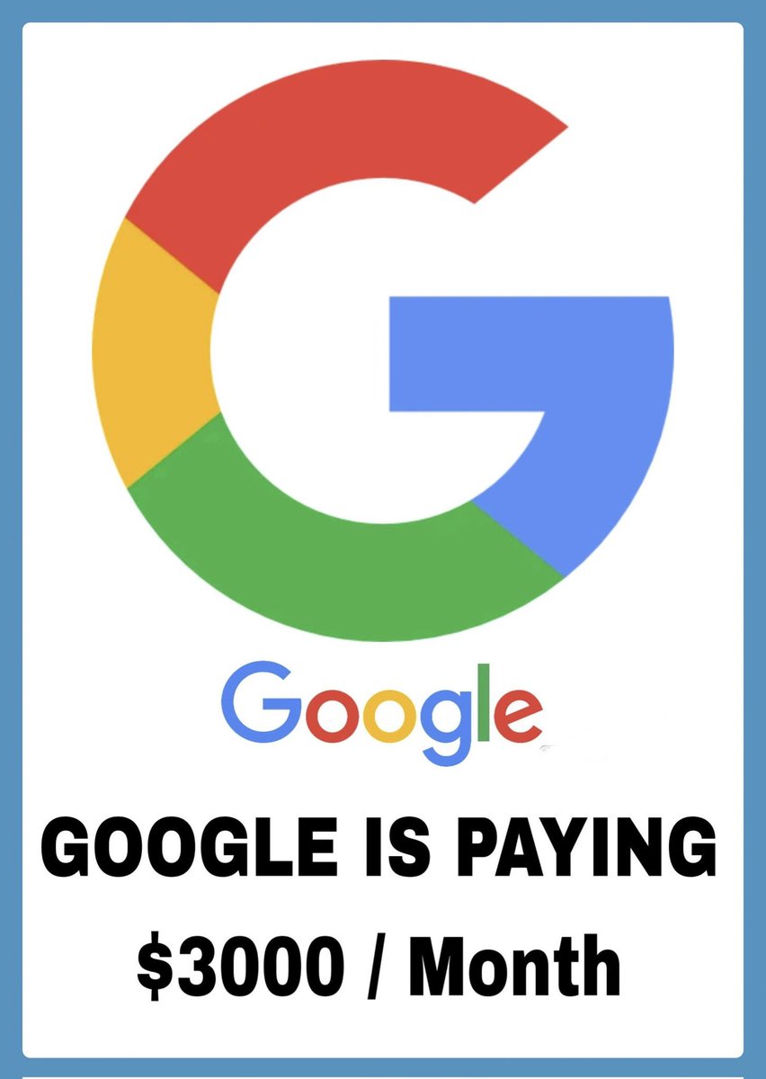 heyakash_ai's tweet photo. Earn up to $3,000 monthly with Google, but not many are aware of this opportunity.

Ready to jump in? All you need is:

→ Internet access
→ A smartphone or computer
→ Time (2-3 hours)

Want the free guide?

To get it, just:

1. Like & Retweet
2. Comment "Google"
3. MUST be Following (so that I can dm)