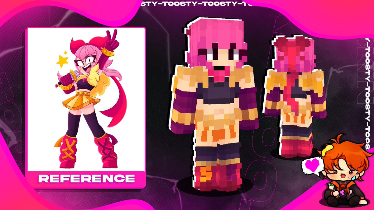 Toostyart's tweet photo. -New Commission :3
-If You Want an External Appearance of Your Own, My Commissions Are Open Link Below
- My Fiverr Profile
https://t.co/BScKGLwsPf
#Minecraft #Minecraftcommissions #MinecraftSkin #commissionsopen https://t.co/CessVLHn7a