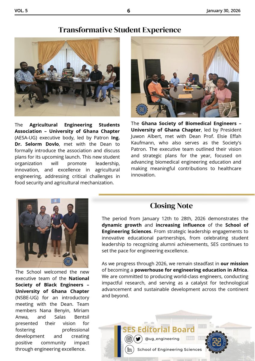 School of Engineering Sciences, UG tweet media