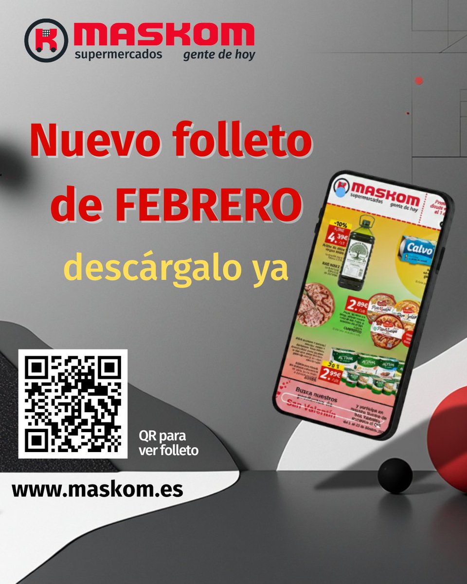 Maskom Supermercados tweet media