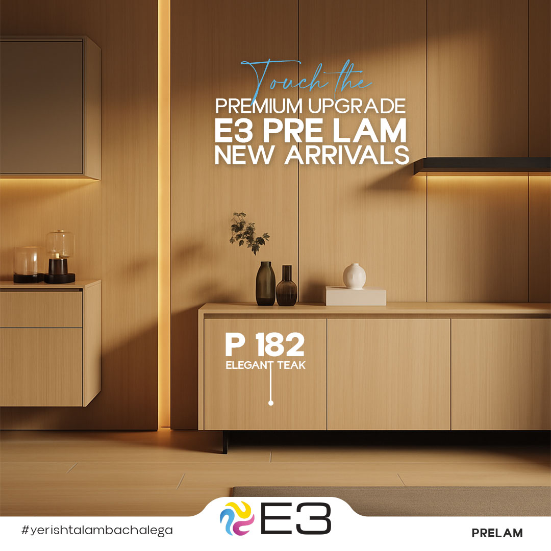 e3groupofficial's tweet image. Prelam boards simplify furniture making with factory-finished surfaces and consistent quality. Designed to save time, reduce effort, and deliver clean aesthetics, prelam ensures faster production without compromising durability or visual appeal.
.
#prelam #engineeredboards