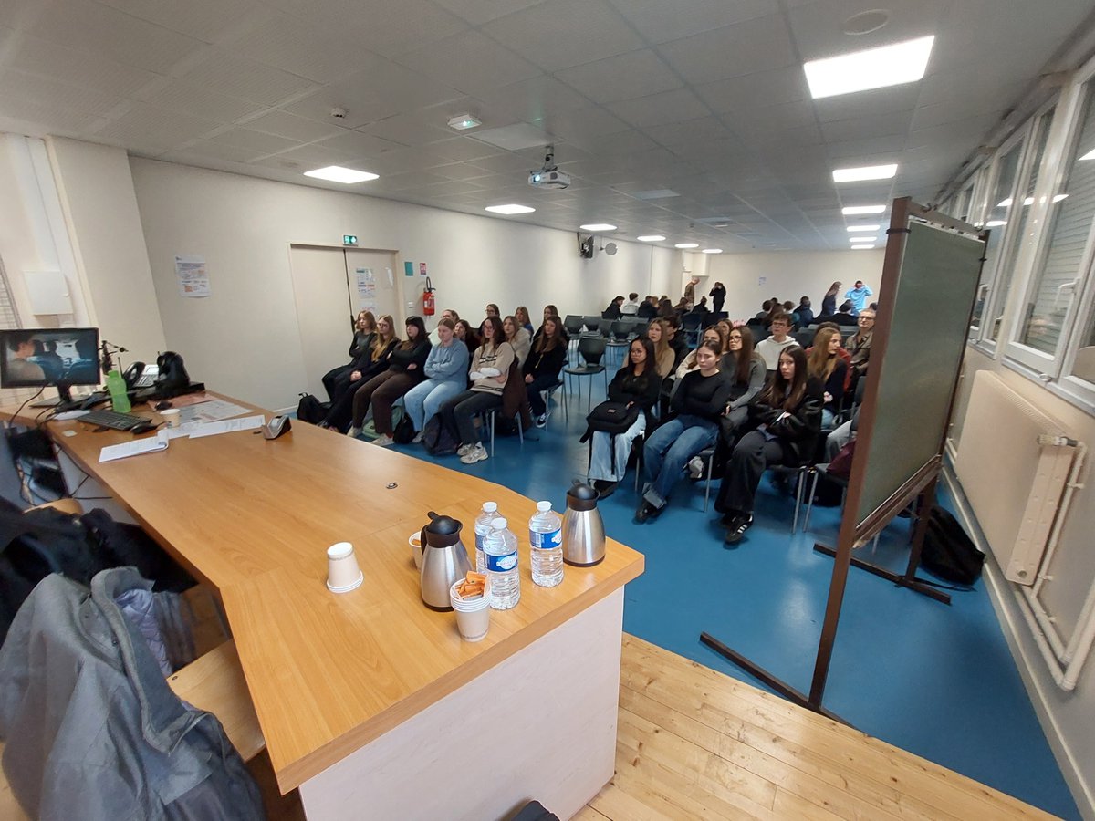 Image de Préfet des Ardennes - #Prévention #SecuriteRoutiere au lycée P.Bayle à Sedan. Temps d’échange avec 191 élèves de 2nde sur 