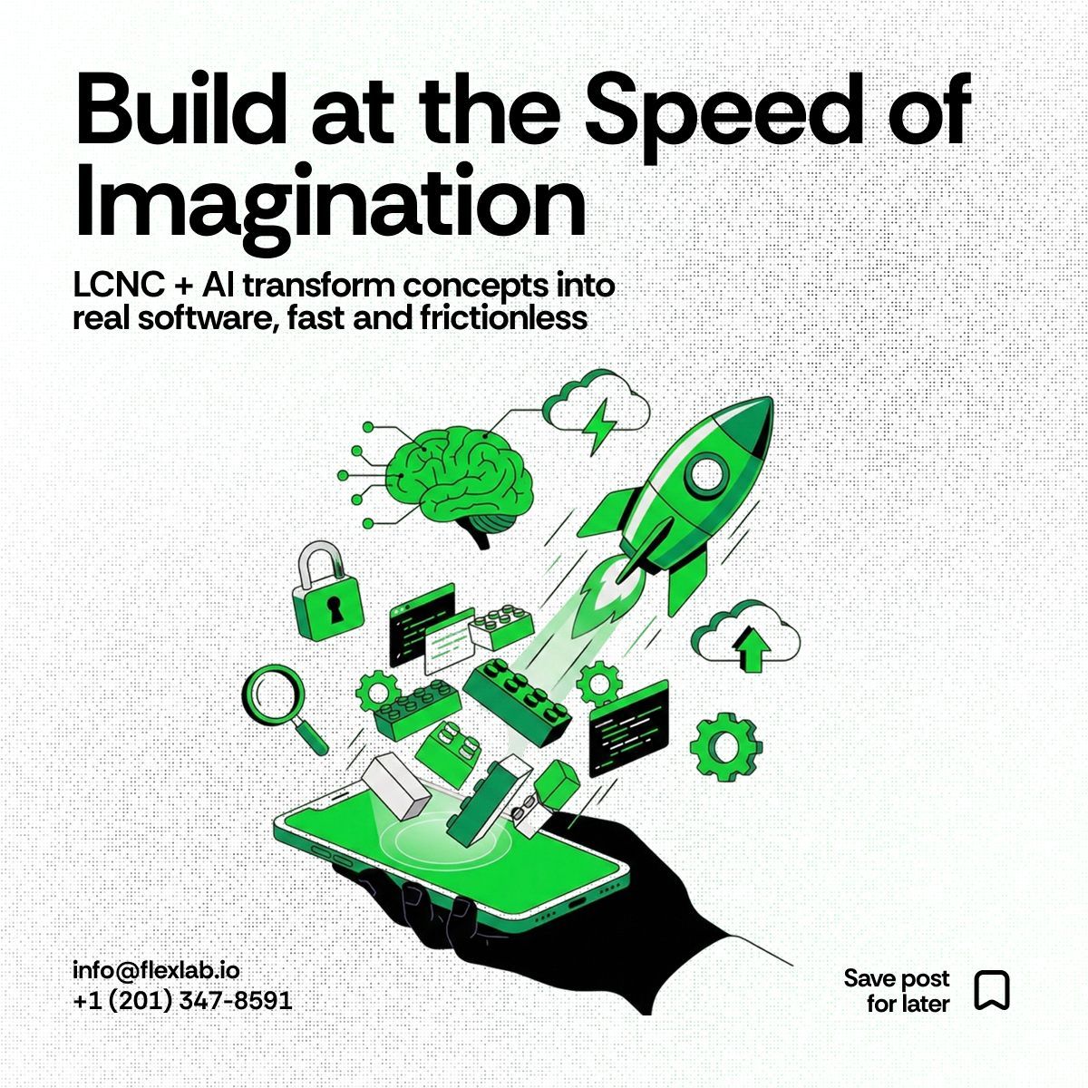 info_flexlab's tweet image. Building software shouldn't be a struggle.

Most digital transformations stall when tech debt becomes too heavy.

LCNC and AI bridge that gap. They simplify the build so you can focus on the solution, not the code. 

It turns hurdles into wins.

#Flexlab #AI