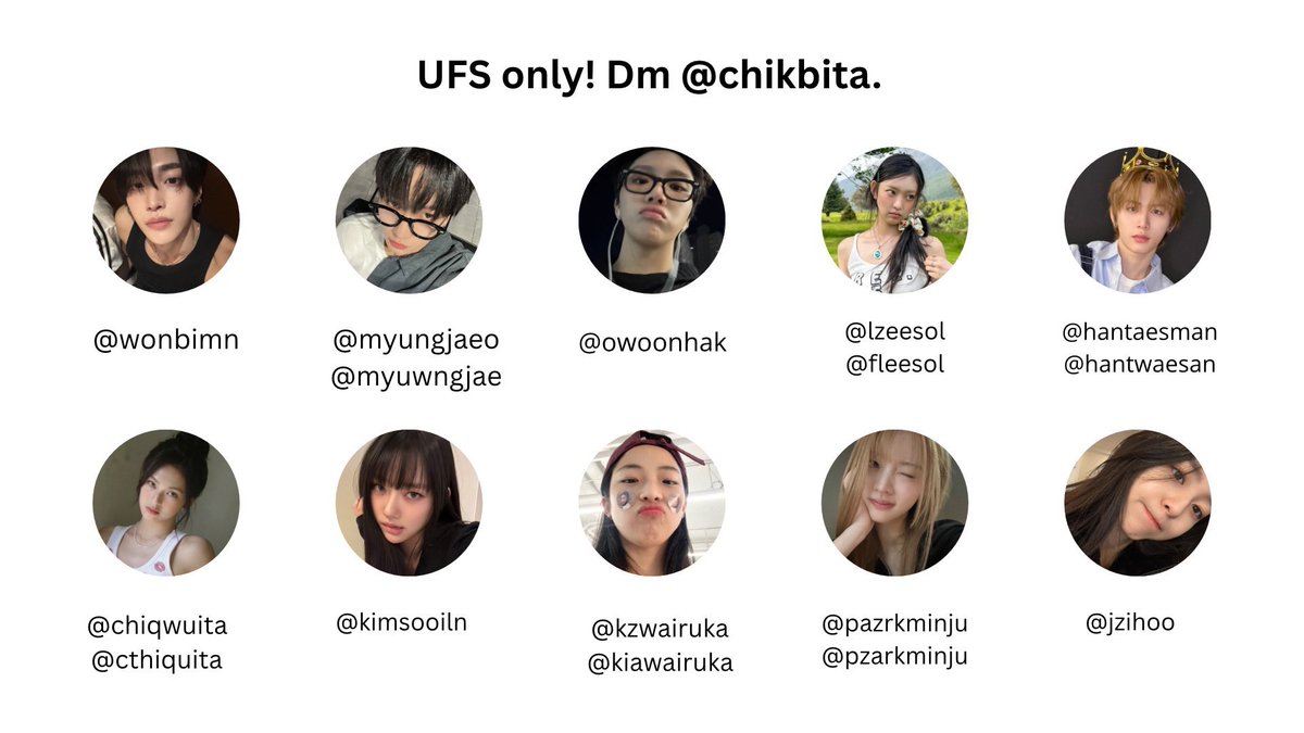 Ji. @ after dm! tweet media