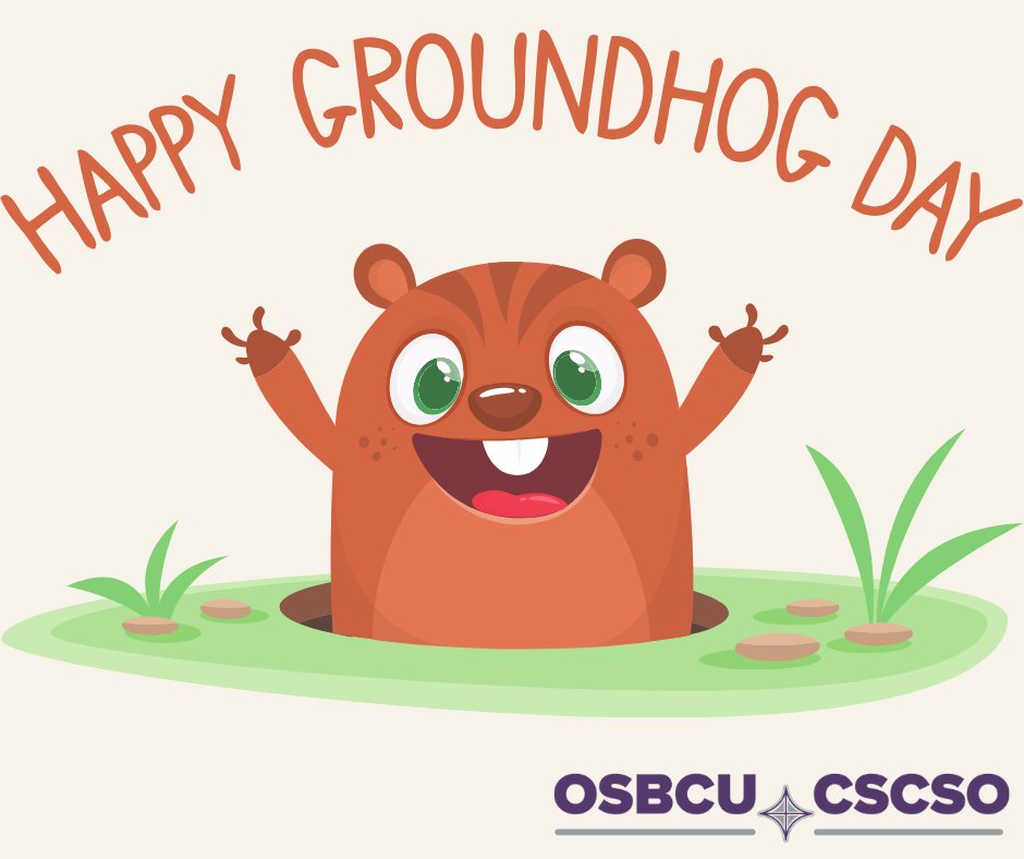 osbcucscso's tweet image. 🌞 Happy Groundhog Day! 🌨️ Will we see six more weeks of winter or is spring near? What are you looking forward to this spring? Share below! 👇 #GroundhogDay #SpringIsComing #OSBCU #CUPE #EducationWorkers #OntarioSchools #BetterSchoolsBetterTomorrow