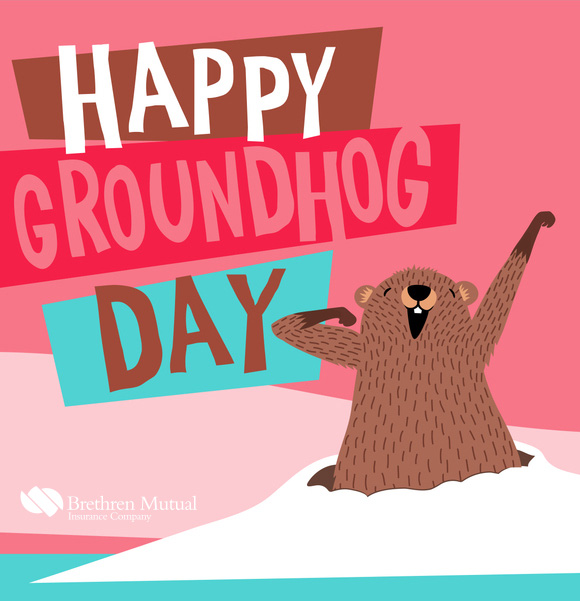 Happy Groundhog Day! Will Punxsutawney Phil see his shadow today? Whether winter sticks around or spring comes early, Brethren Mutual is here for you year-round!