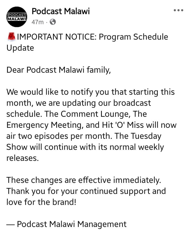 PodcastMalawi tweet media