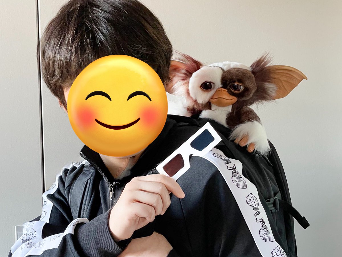 ギズモちゃん連れて3D映画観てくる☺️ #GIZMO