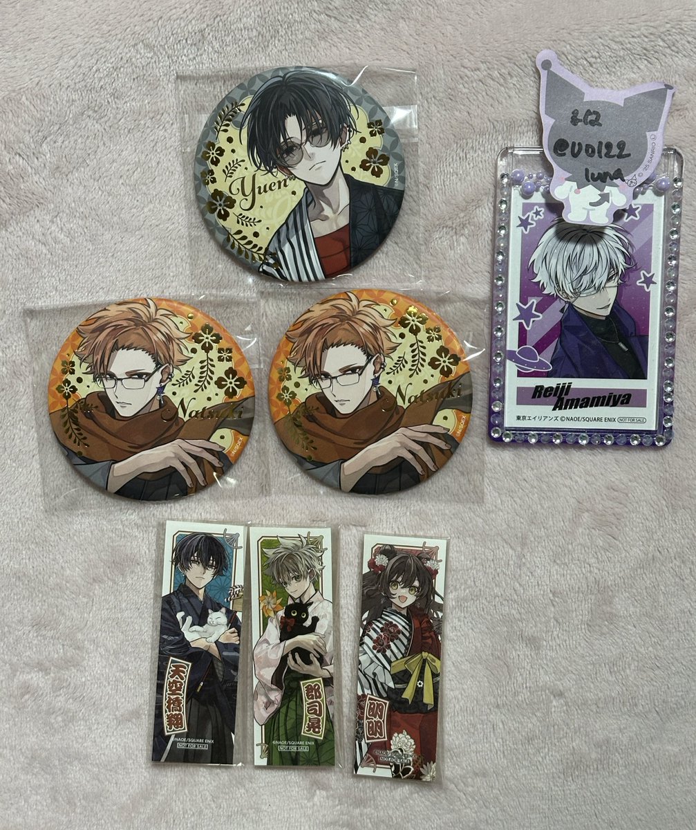 交換】東京エイリアンズ 東エリ 推し旅 ワソウ 箔押し缶バッジ 特典