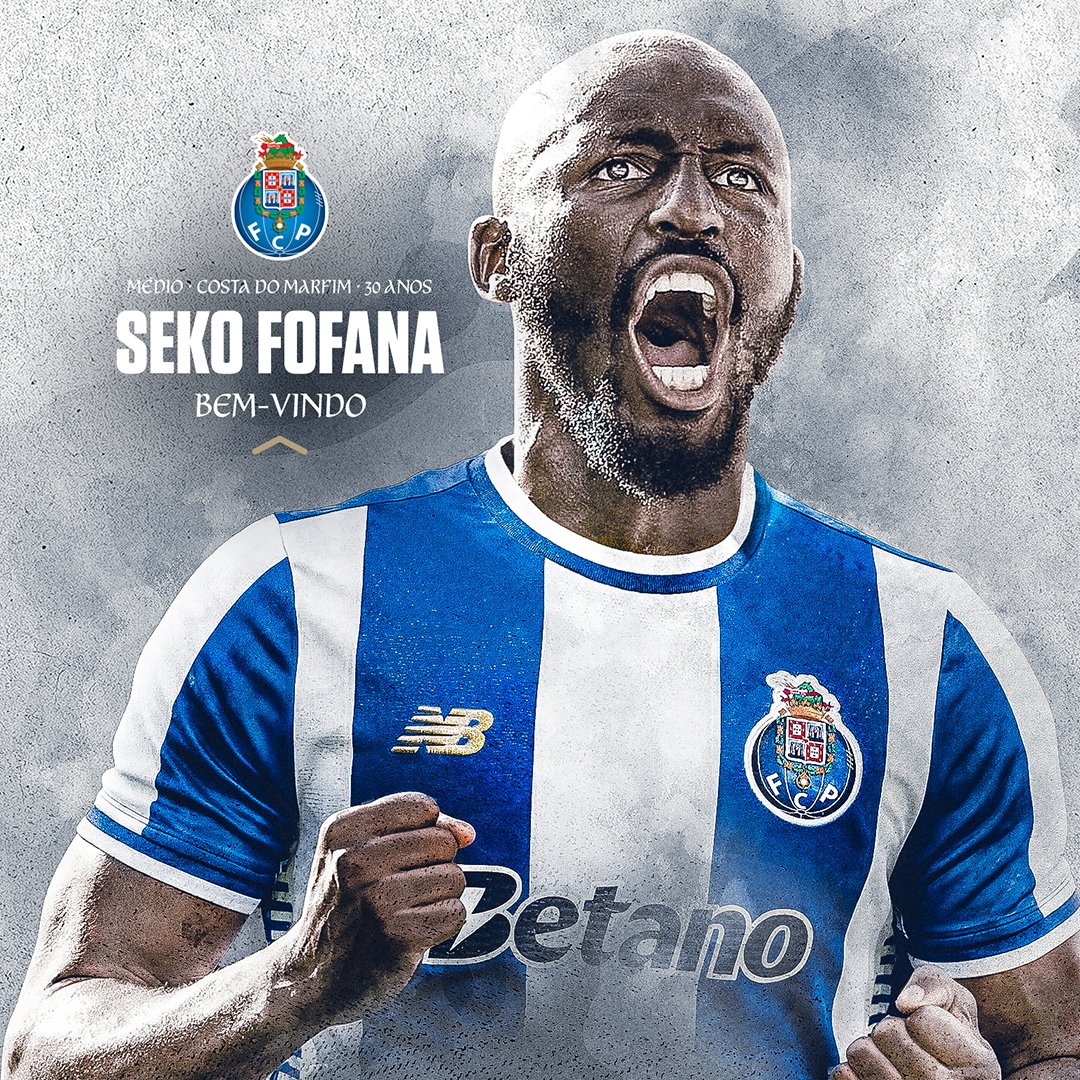 𝑹𝒆𝒂𝒅𝒚 𝒕𝒐 𝒇𝒊𝒈𝒉𝒕. 𝑹𝒆𝒂𝒅𝒚 𝒕𝒐 𝒘𝒊𝒏 💙 

Welcome to Porto, Fofana!

#SeguimosJuntos