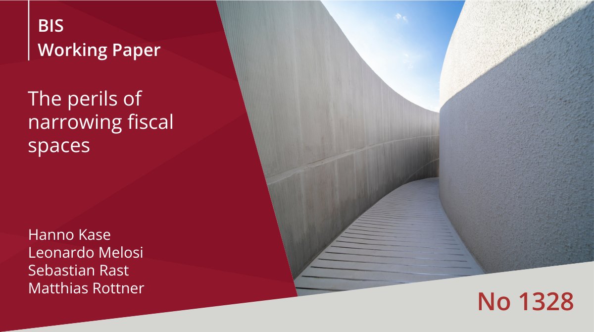BIS_org's tweet image. Rising government debt makes rate hikes fiscally costly and may intensify pressure on central banks. A new model with an endogenous upper bound on the interest rate coming from debt service constraints shows how an easing bias can fuel persistent inflation bis.org/publ/work1328.…