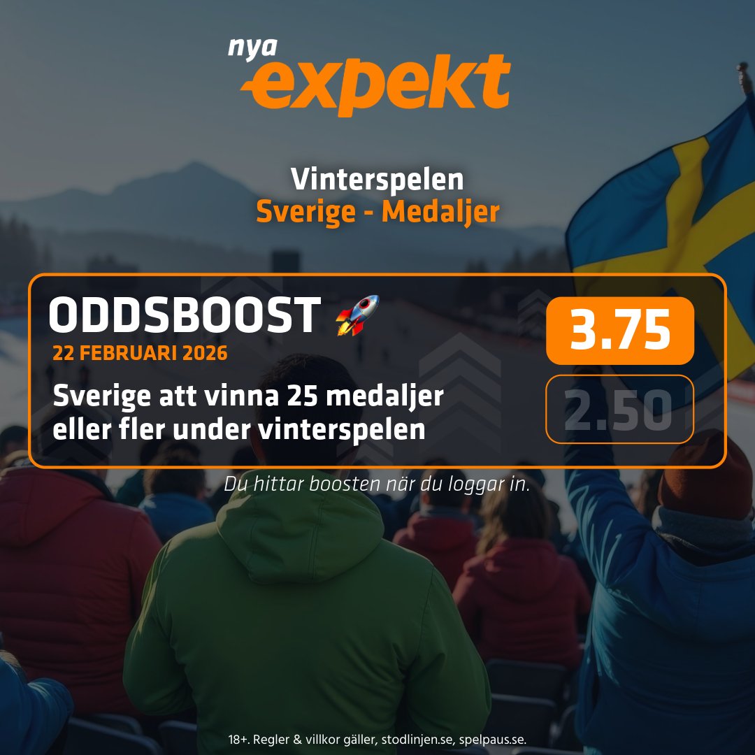 Vi hoppas på svensk succé under vinterspelen

Synlig i inloggat läge 📲 bit.ly/4qnO9ew