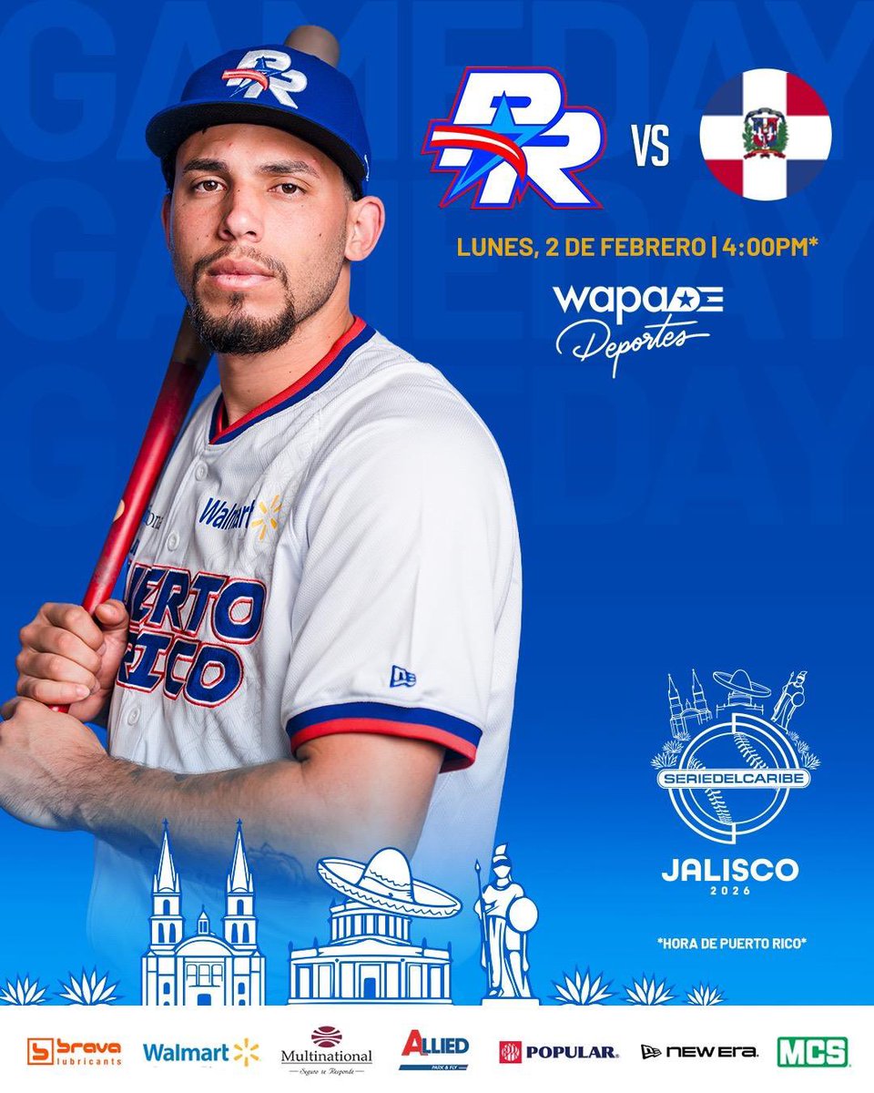 LBPRC's tweet photo. ¡HOY REGRESAMOS A LA CANDELA! 🔥 Nos enfrentamos a nuestros HERMANOS dominicanos. ¡Y no le vamos a bajar ni un poquito! 😎✌️ https://t.co/Z3nkVjhm0n