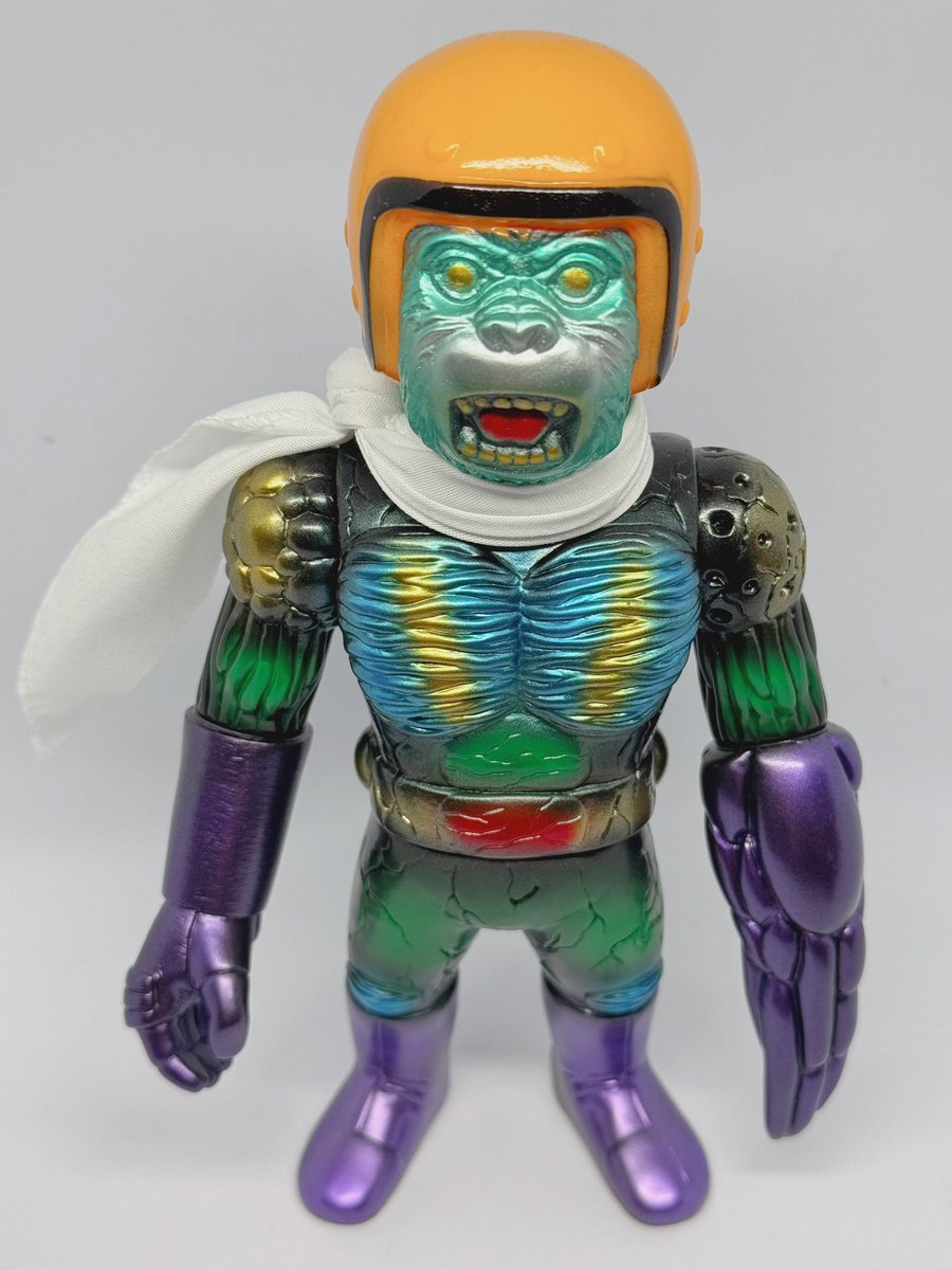 今日もお疲れさまで…ウホ🐒⚡️ #rhnd #realhead #一番星玩具 #真頭