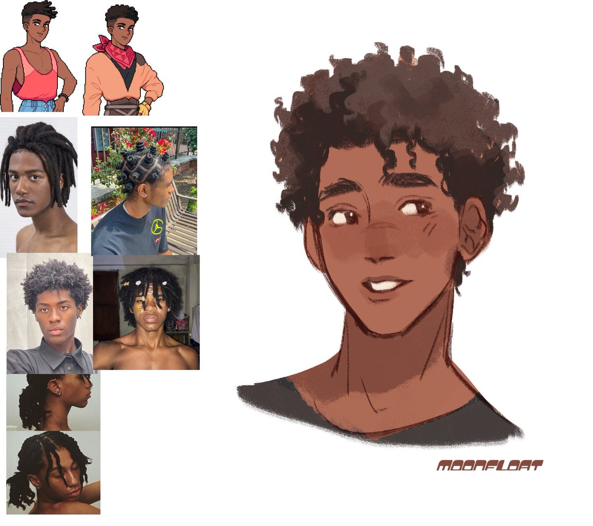 moonfloat_'s tweet photo. quick new hairstyle doodle :3 gonna make more
#ryis #fieldsofmistria https://t.co/yNA0RXZ4f0