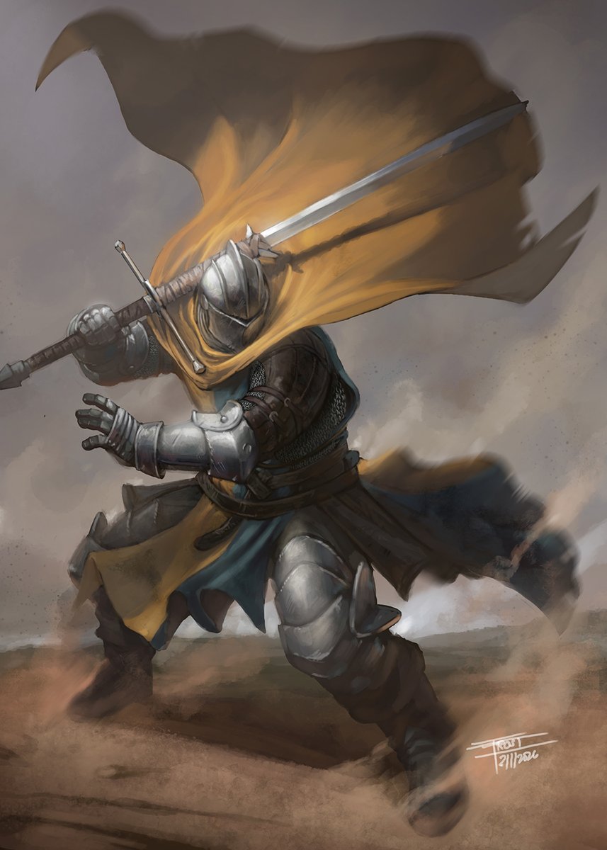 FrostLlamzon's tweet image. Hefty Knight