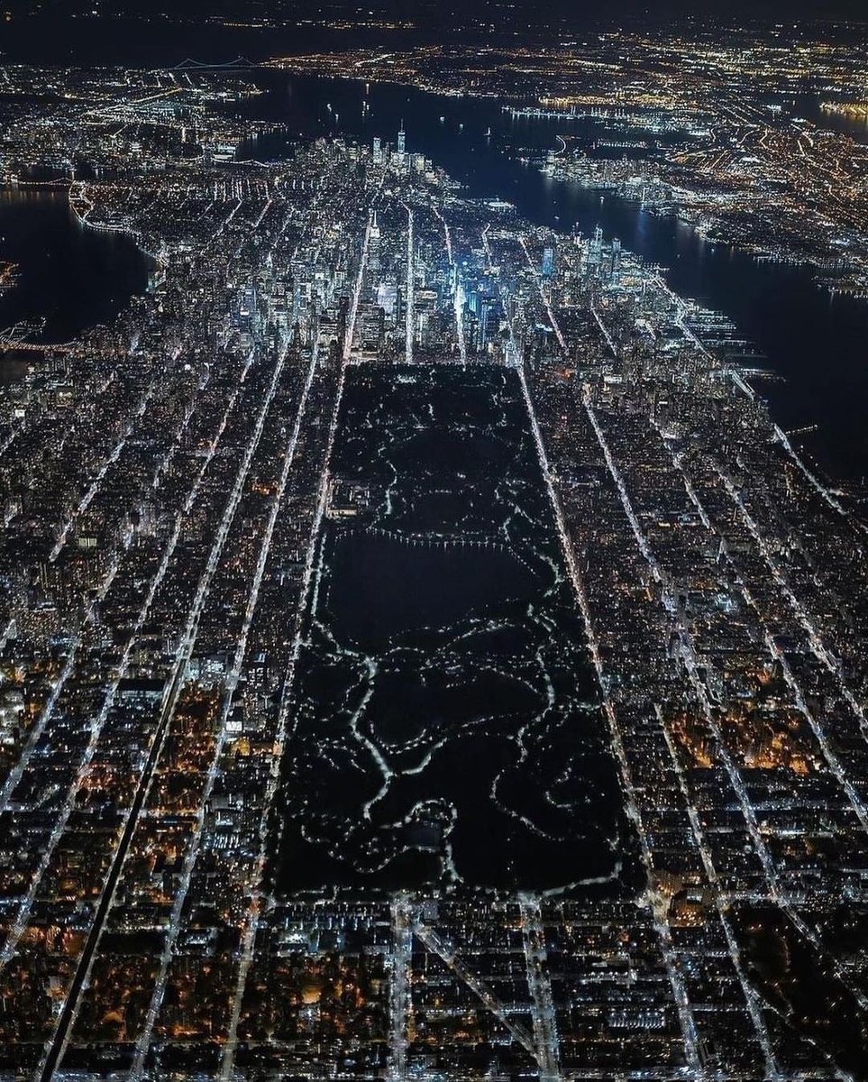 Manhattan, from above.