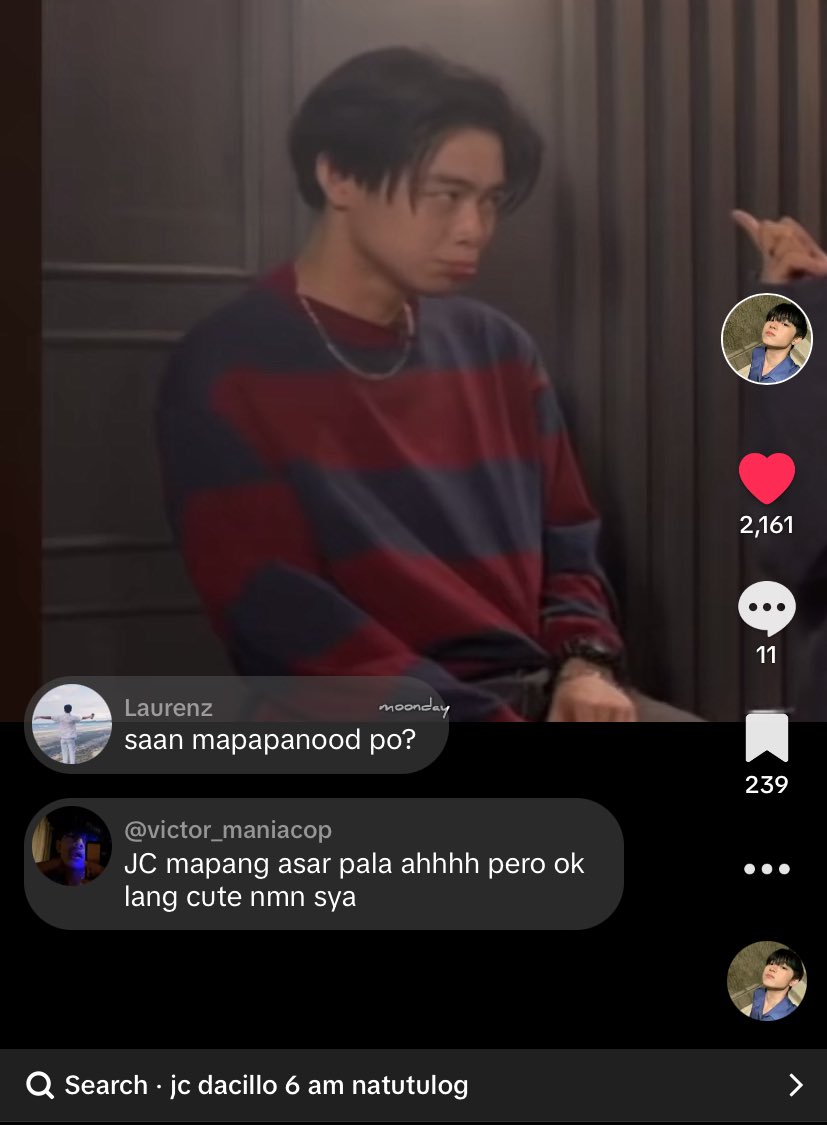 search “jc dacillo 6 am natutulog” 😭😭