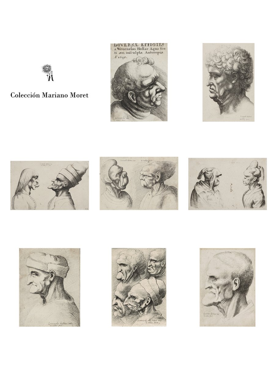ColeccionMMoret's tweet photo. "Amar las cosas feas parece cosa sobrenatural y digna de tenerse por milagro".
.- Miguel de #Cervantes Saavedra. Los trabajos de Persiles y Sigismunda, 1617

Aguafuertes de Wenzel #Hollar (h. 1644-1652) a partir de diseños de Leonardo da #Vinci en la Colección Mariano Moret. https://t.co/Ab00Z5rlOB