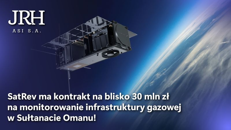 JrHoldingASI's tweet photo. 📢 Spółka @satrev_space z portfela #JRH, ma kontrakt na 30 mln zł 💰 w Omanie - będzie monitorować infrastrukturę gazową w tym kraju. To dalsza współpraca z @etco_space  tylko w 2025 dostarczyli tam🛰️ i 📡! Gratulujemy! 👏👏👏
https://t.co/NUa7QL83Gy
#space #GPW #NewConnect $JRH https://t.co/WriIK8esKC