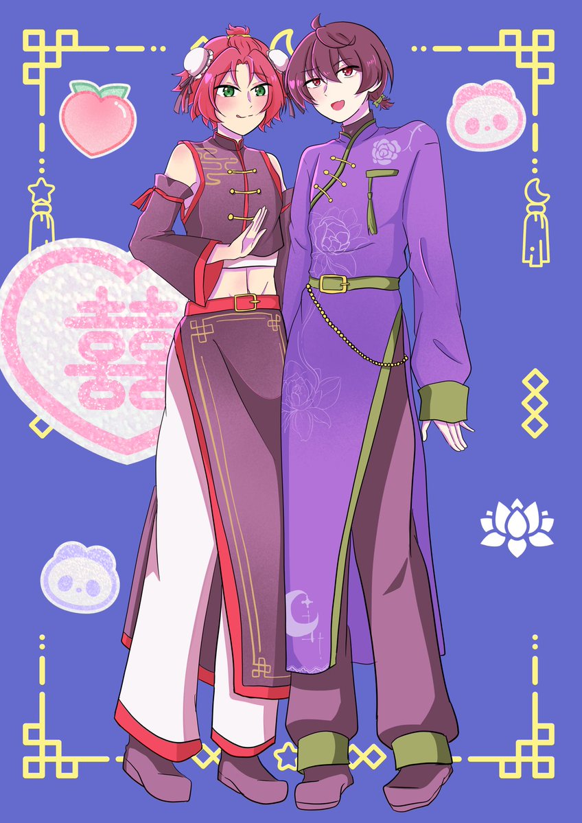 ririaniti's tweet image. チャイナ風りつまお
（⚠️やや女装風味）