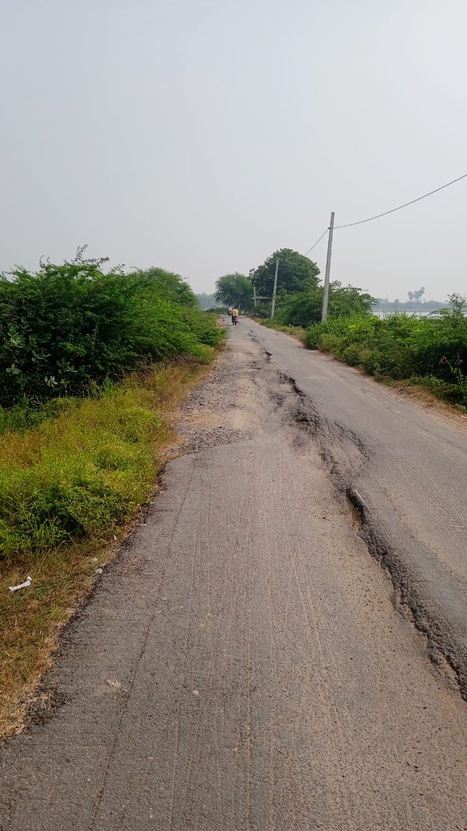 narinarind's tweet photo. Dear Sir's ,
@ncbn,@APDeputyCMO @naralokesh Once look into this sir,We r facing Main Road problem in my village from past 6,7yrs onwards,No one taking the responsibility of this Road,Kindly look into this issue and pls arrange immediate repairs. 🙏
#APGovt #APRDC #VillageRoads https://t.co/8Za8208V1V
