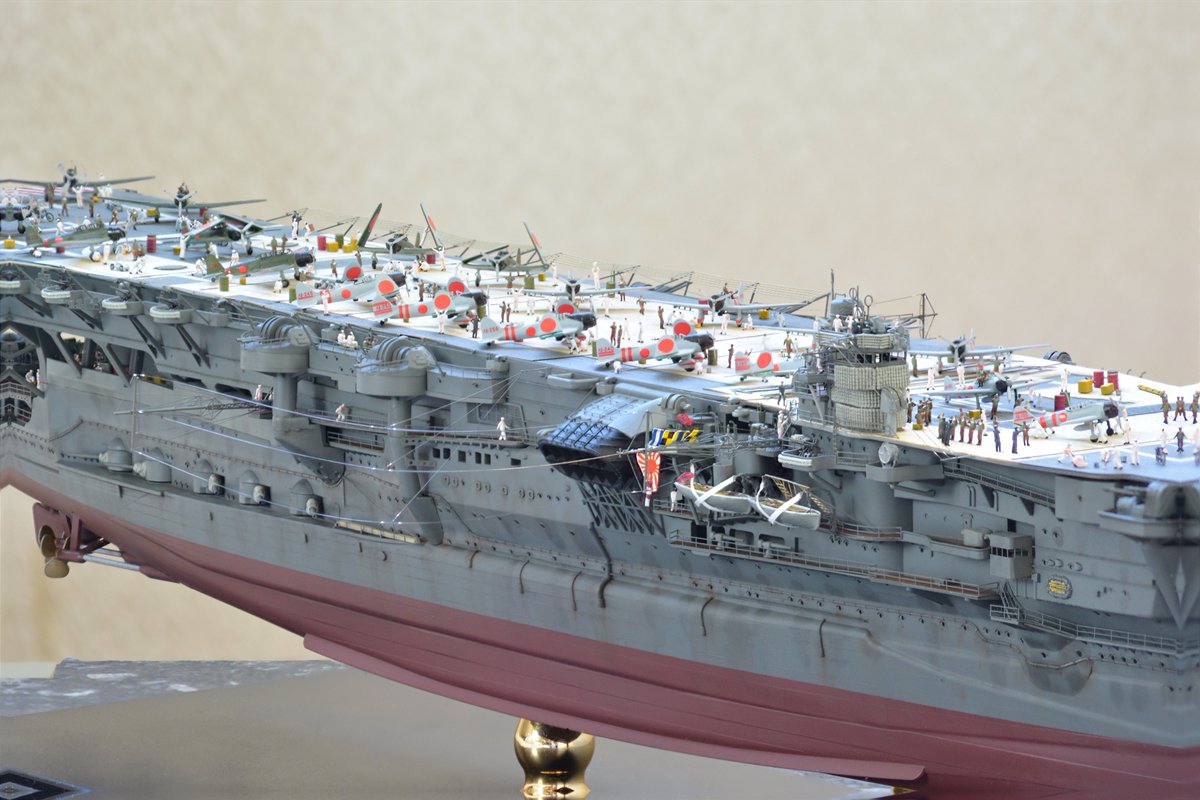 1/350 空母　加賀　完成3
