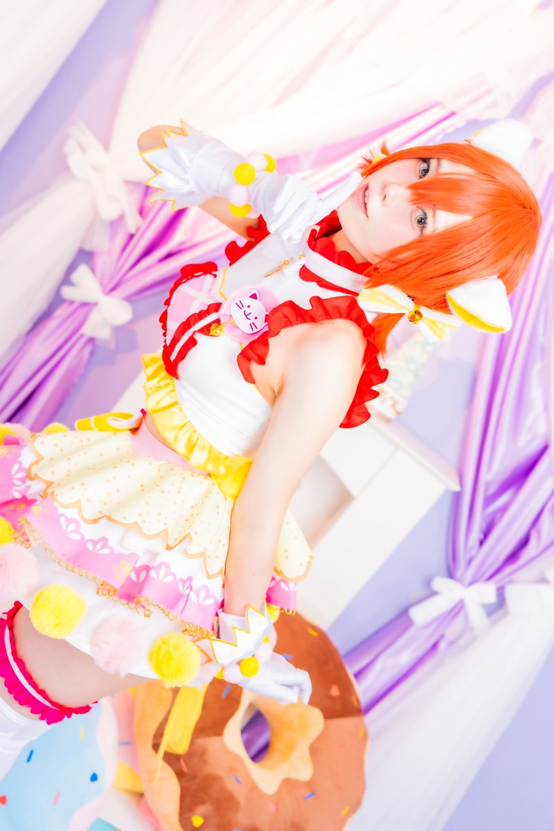 Cosplay photo《 #コスプレ》 ラブライブ！星空凛🐱💚 キャット