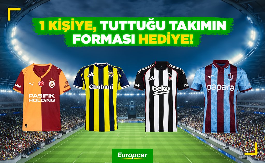 Tartismalar's tweet image. Bu akşam 20:00’deki #KOCvFB maçı için klasik tahmin oyunumuzu oynuyoruz.
✅ Tutturan 1 kişiye orijinal forma hediye.

- @EuropcarTR hesabını takip ediyoruz.
- Maçın skorunu ve gollerden birini kimin atacağını yazıyoruz.
Admin: 1-2 Musaba 

Buyurun yorumlara.