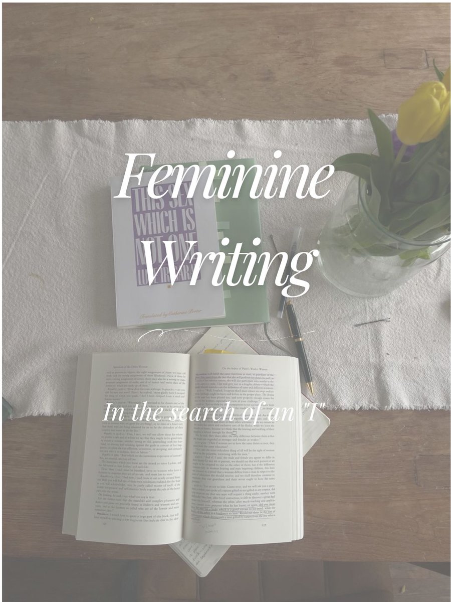 julideda's tweet image. Beyond Survival: The Revival of the Feminine Subject in Feminine Writing open.substack.com/pub/julideda/p…