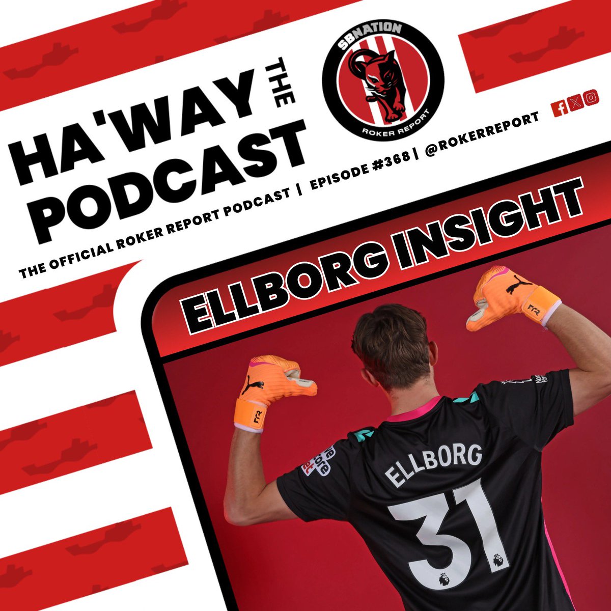 𝗛𝗔𝗪𝗔𝗬 𝗧𝗛𝗘 𝗣𝗢𝗗𝗖𝗔𝗦𝗧 🎙️

Matt Pyzdrowski is a goalie coach at Malmö FF &amp; writes for The Athletic, so we picked his brains on new Sunderland signing Melker Ellborg!

APPLE: tinyurl.com/y6haanct
SPOTIFY: tinyurl.com/4h3rcrjm

Linktr.ee/RokerReport | #SAFC ❤️🤍