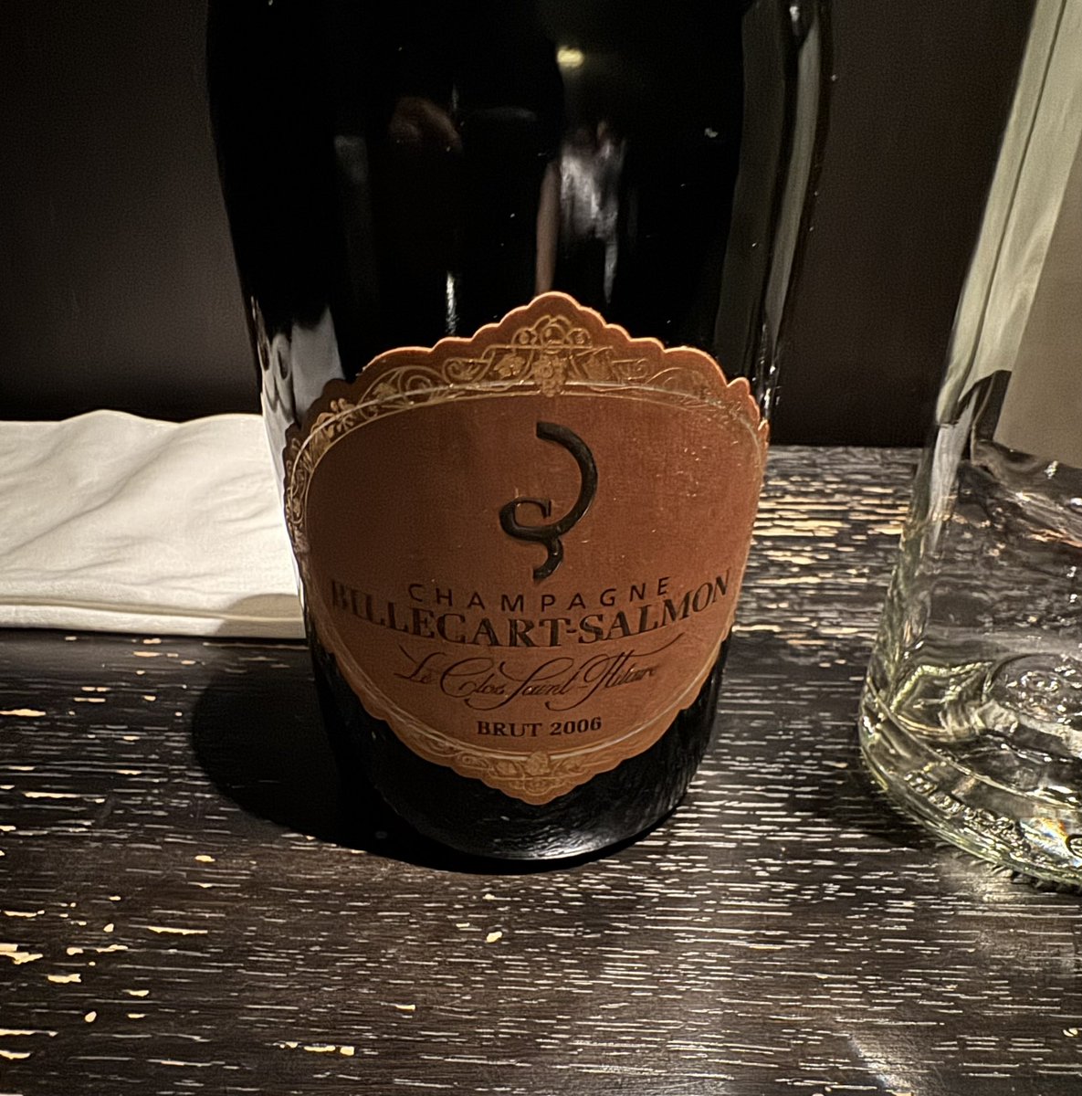 mari_wine_'s tweet photo. 会員制サロン、オルクドール東京でシャトー･ラグランジュのディナー🍷　シャンパーニュはビルカール･サルモンのクロサンティエール🍾

#ワイン https://t.co/1slNoKqVDY