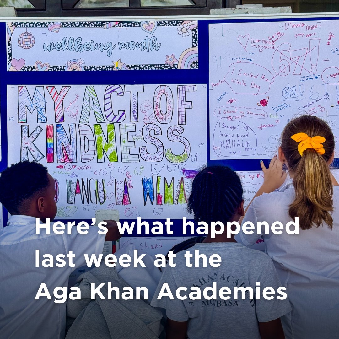 Aga Khan Academies tweet media