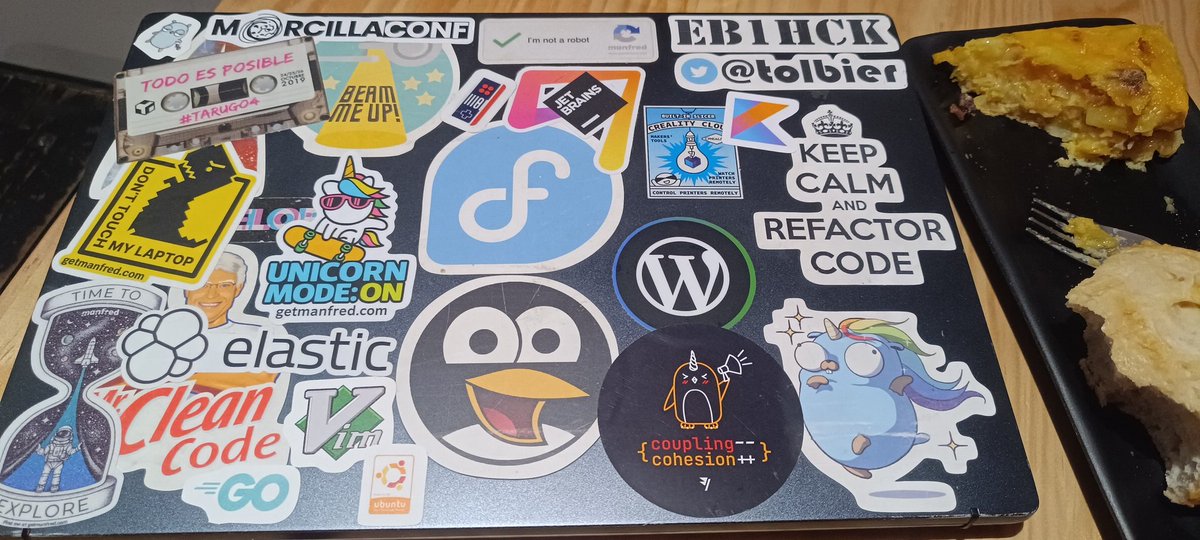After #bilbostack26, Sticker Upgrade...TNX <a href="/getmanfred/">Manfred</a> (U R Top) <a href="/wordpressdotcom/">WordPress.com</a> <a href="/BilboStack/">BilboStack Conference</a> Next:<a href="/tarugoconf/">TRGCON</a>
