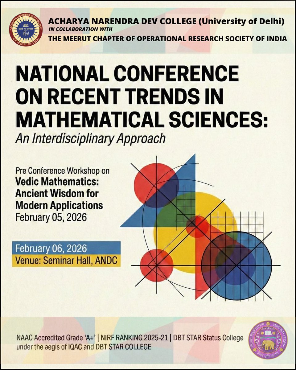 Acharya Narendra Dev College tweet media