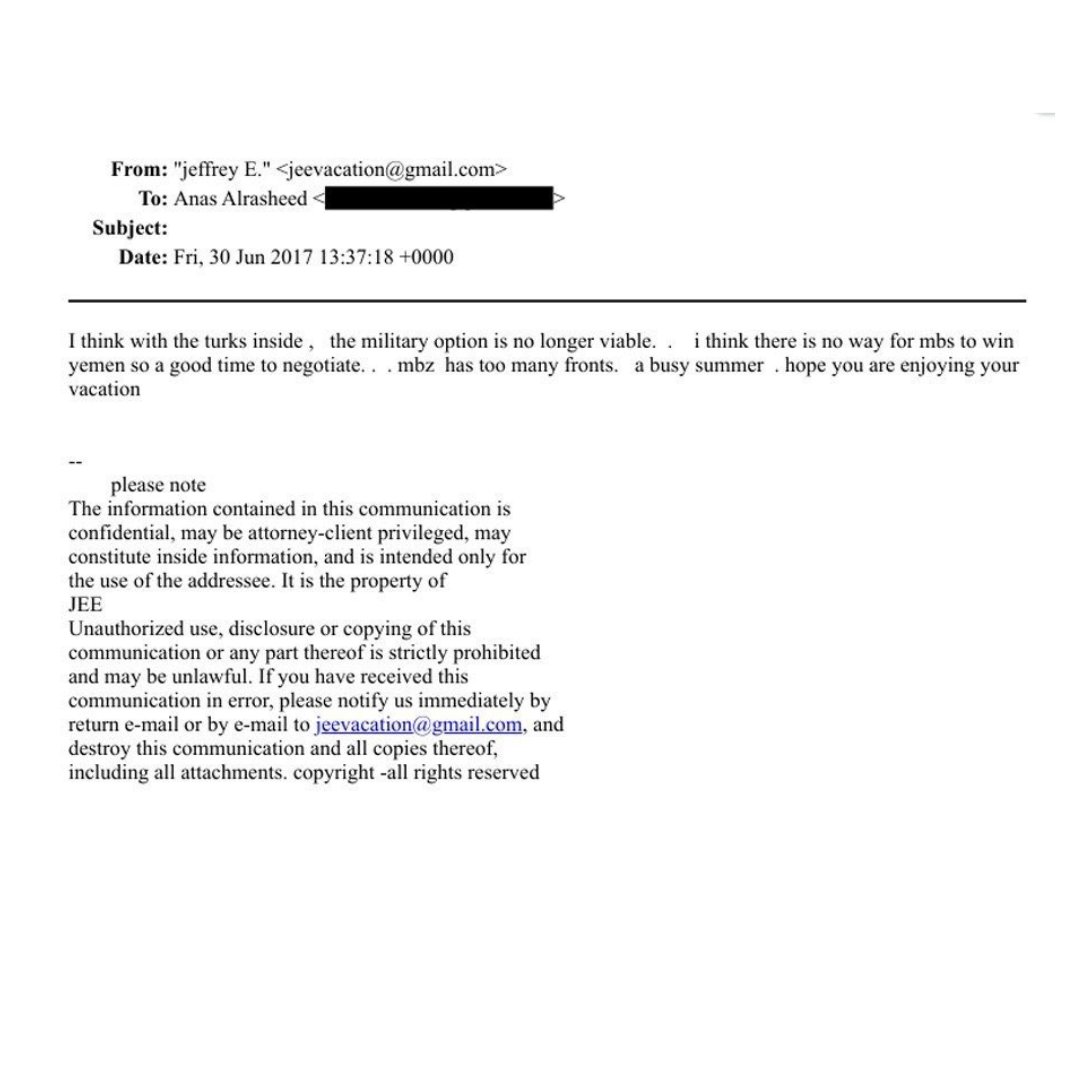 Epstein belgelerine göre, Katar'da planlanan darbeden TSK'nın bölgedeki varlığı nedeniyle vazgeçildiği öğrenildi.

"Türkler olduğu için askeri seçenek artık uygulanabilir değil."