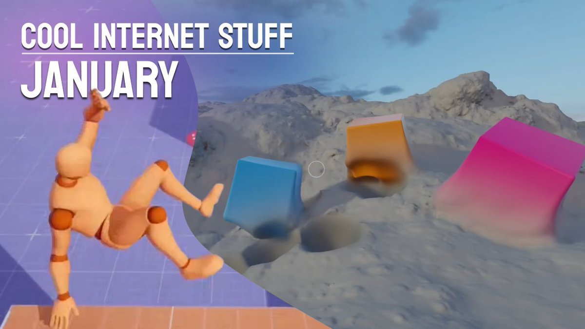 The first month of 2026 is already behind us, thankfully, lots of cool things were created! 

We have some technical videos about SDF and custom rendering tech, cool tools, 24 open source games, and more! 👇
patreon.com/posts/cool-int…
