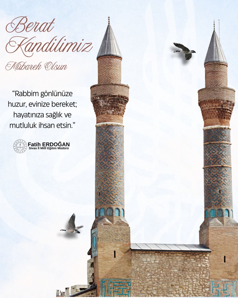 sivasmem's tweet photo. Hayırlı Kandiller...

@erdogan_fatih66 https://t.co/AKttxrMwwx