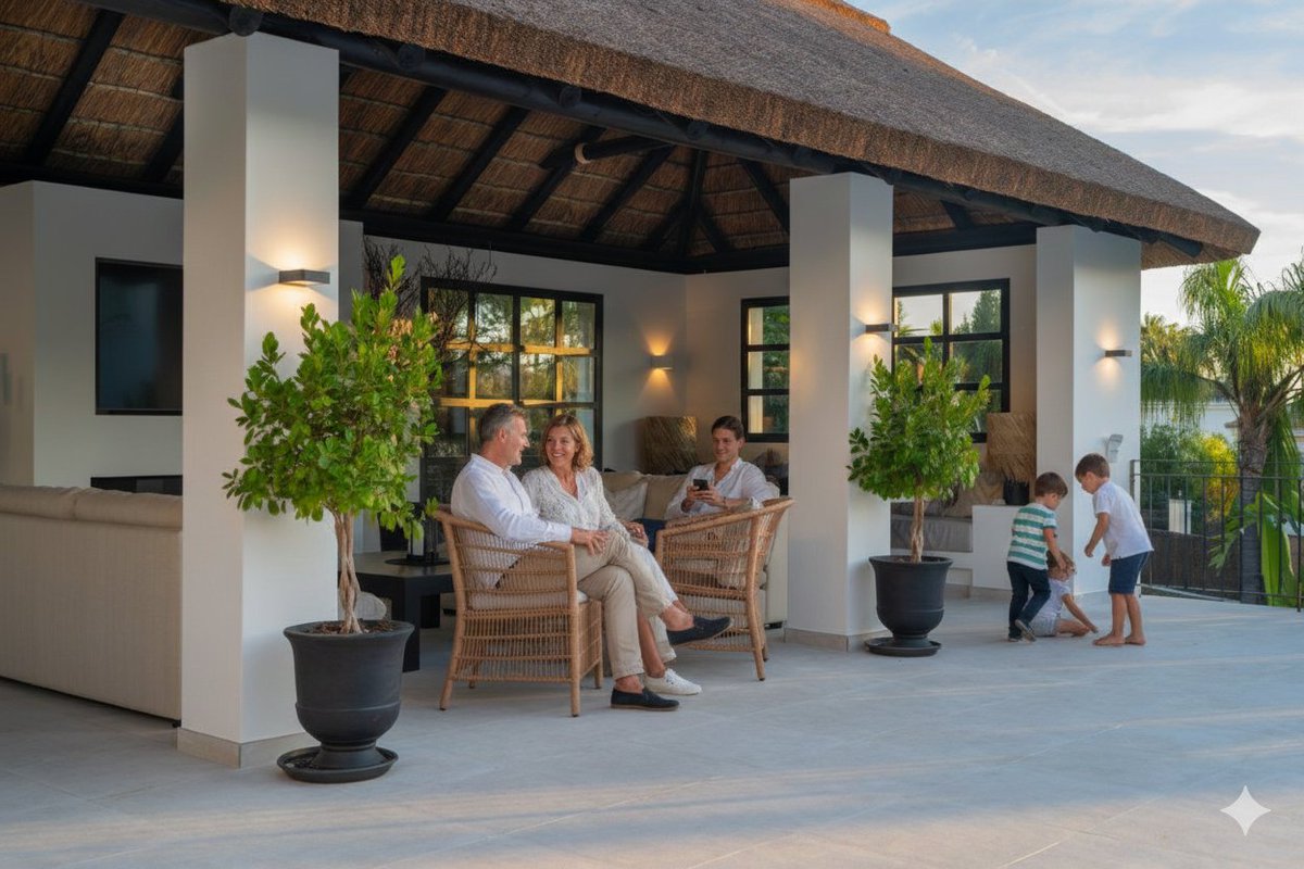 Spain’s climate loves natural materials.

That’s why timber and thatch work so well outdoors.
👉 Visit our Spain site: capereed.es

#SpainLiving #OutdoorDesign #Europe