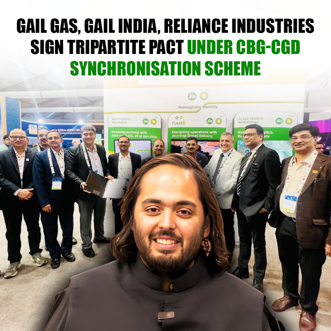 humanity_anant's tweet photo. When partnerships are built on responsibility and long-term thinking, progress becomes meaningful. India moves forward when energy, innovation, and intent come together for people and the planet. 🌱

#HumanisedProgress #ResponsibleGrowth #EnergyForIndia #AnantAmbani https://t.co/aWyb48EEGF
