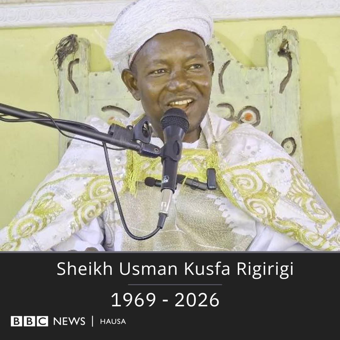bbchausa's tweet photo. Fitaccen malamin ya rasu ne bayan fama da gajeriyar jinya a asibitin sojoji na  na 44 da ke jihar Kaduna.

Malamin ya rasu ne yana da shekara 57, kuma ya rasu ya bar mata huɗu da ƴaya 37. https://t.co/DrHieICNrP