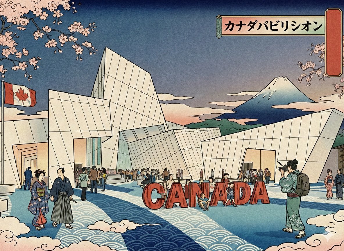 nsiratki's tweet image. 大阪関西万博　カナダパビリオン

Osaka Kansai Expo Canada Pavilion